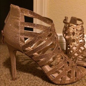 Rose Gold High Heels